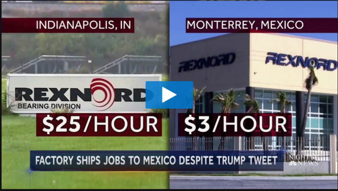 Rexnord Ships Jobs to Mexico